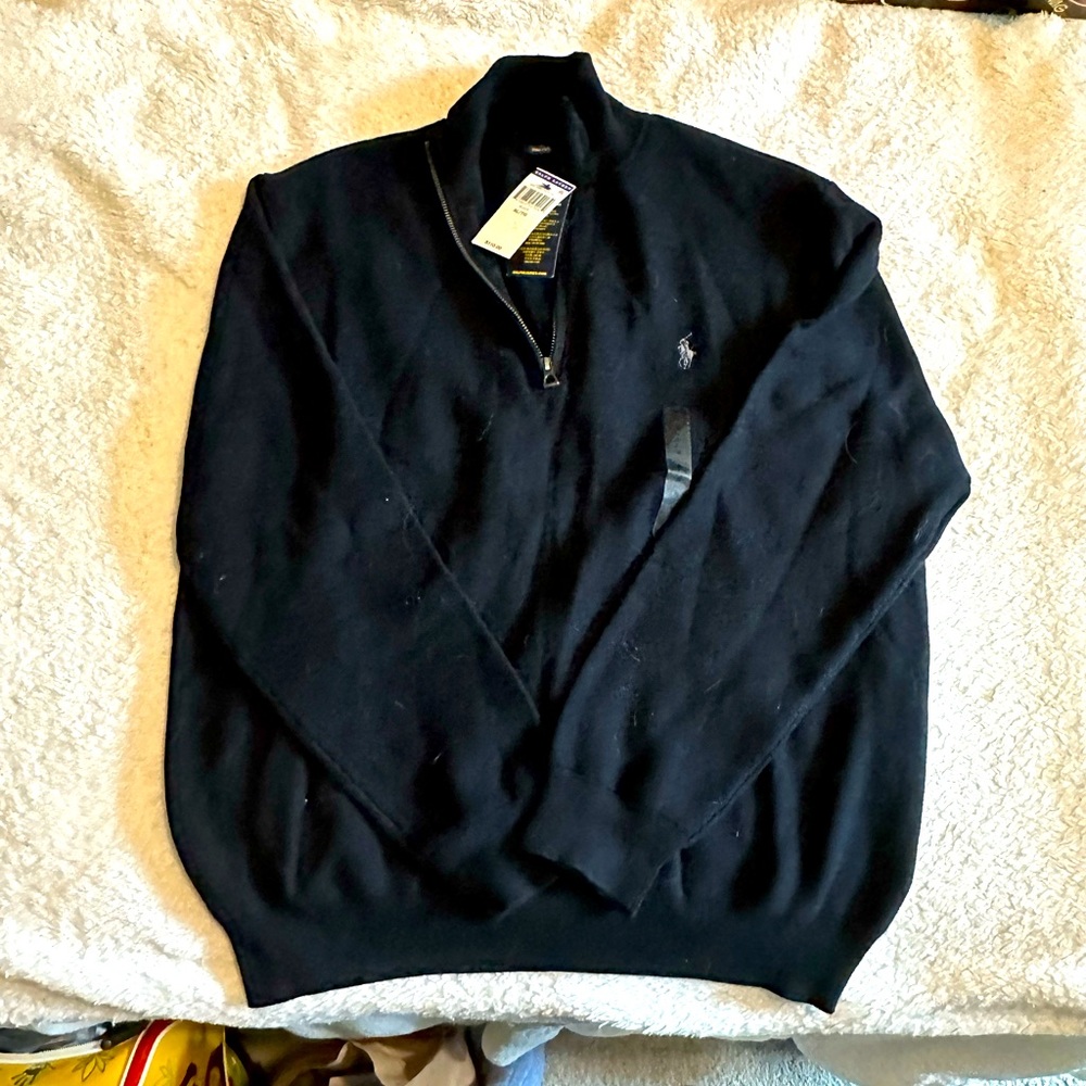 Ralph Lauren Men’s Quarter Zip Sweater